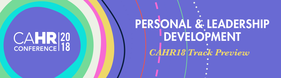 CAHR18 Track Preview: Professional Development