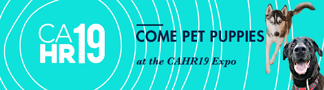 Come Play with Puppies in the CAHR19 Expo